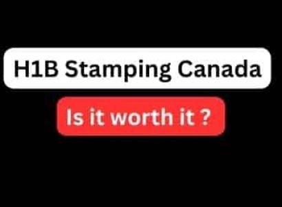 h1b stamping in canada